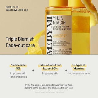 [SomeByMi] YUJA NIACIN 30 DAYS MIRACLE BRIGHTENING TONER 150ml - Diva Melody