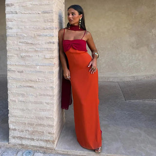 Strapless Layered Chiffon Ankle-Length Dress - Diva Melody
