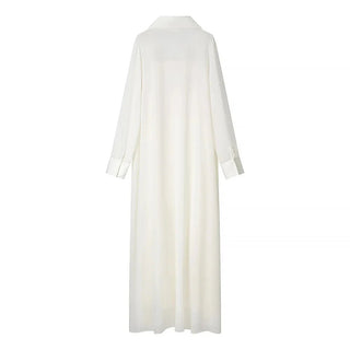 Strapless Maxi Dress and Sheer Duster Set - Diva Melody