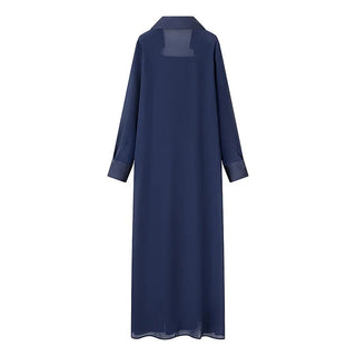 Strapless Maxi Dress and Sheer Duster Set - Diva Melody