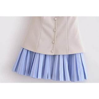 Strapless Patchwork Mini Dress - Diva Melody