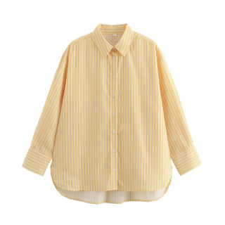 Striped Summer Button - Up Top - Diva Melody