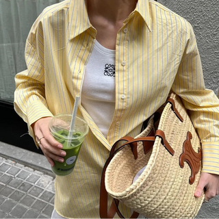 Striped Summer Button - Up Top - Diva Melody