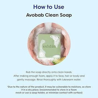 [Suiskin] Avobab Clean Soap - 1ea - Diva Melody
