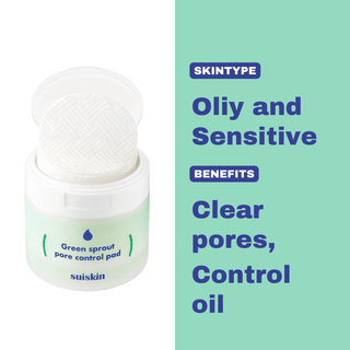 [Suiskin] Green sprout pore control pad 70EA - Diva Melody