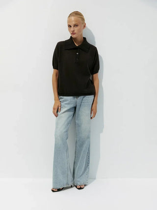 Summer Knitted Polo Shirt - Diva Melody