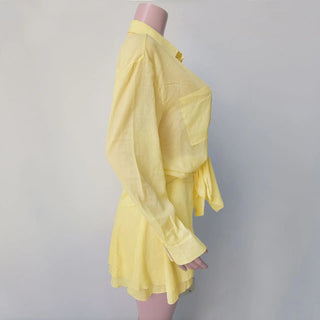 Summer Mini Skirt Outfit Set - Diva Melody