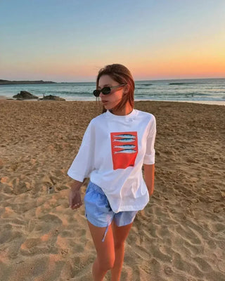 Summer Print Streetwear Tee - Diva Melody