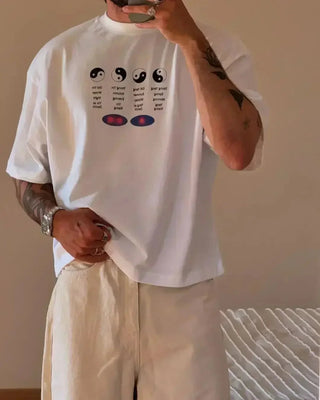 Summer Print Streetwear Tee - Diva Melody