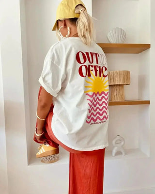 Summer Print Streetwear Tee - Diva Melody