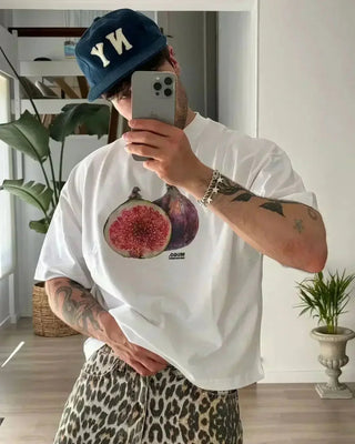 Summer Print Streetwear Tee - Diva Melody