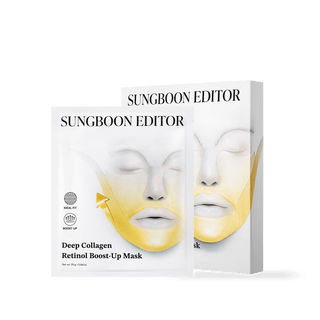 [SUNGBOON EDITOR] Deep Collagen Retinol Tension Boost Up Mask Set 4pcs - Diva Melody