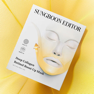 [SUNGBOON EDITOR] Deep Collagen Retinol Tension Boost Up Mask Set 4pcs - Diva Melody
