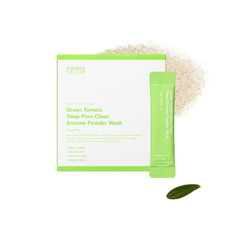 [SUNGBOON EDITOR] Green Tomato Deep Pore Clean Enzyme Powder Wash 1.5gX10ea - Diva Melody