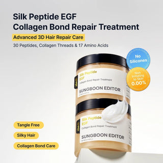 [SUNGBOON EDITOR] Silk Peptide EGF Collagen Bond Repair Treatment 250ml - Diva Melody