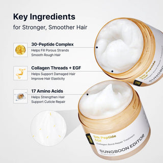 [SUNGBOON EDITOR] Silk Peptide EGF Collagen Bond Repair Treatment 250ml - Diva Melody