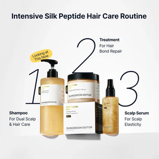 [SUNGBOON EDITOR] Silk Peptide EGF Collagen Intensive Volume Shampoo 400ml - Diva Melody