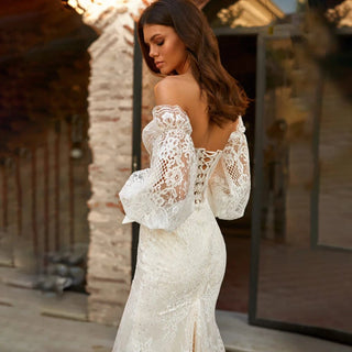 Sweetheart Lace Mermaid Gown - Diva Melody