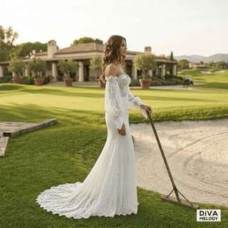 Sweetheart Lace Mermaid Gown - Diva Melody