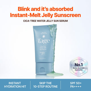 [Tage] Cica-Tree Water Jelly Sun Serum 50ml - Diva Melody