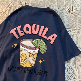 Tequila Therapy Graphic Tee - Diva Melody