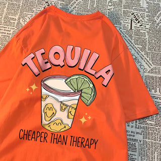 Tequila Therapy Graphic Tee - Diva Melody