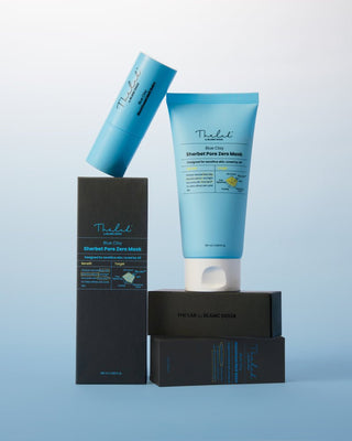 [THE LAB By BLANC DOUX] BlueClay Sherbet Pore Zero Mask 120ml - Diva Melody