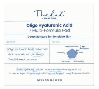 [THE LAB by BLANC DOUX] Oligo Hyaluronic Acid 7 Multi-formula Pad 120g - Diva Melody