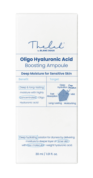 [THE LAB by BLANC DOUX] Oligo Hyaluronic Acid Boosting Ampoule 30ml - Diva Melody