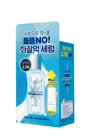[THE LAB by BLANC DOUX] Oligo Hyaluronic Acid Deep Glow Serum 85ml+15ml - Diva Melody
