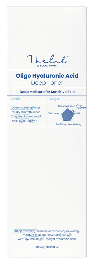 [THE LAB by BLANC DOUX] Oligo Hyaluronic Acid Deep Toner 500ml - Diva Melody