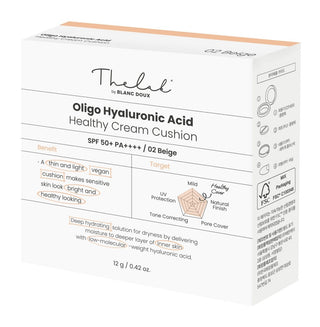 [THE LAB by BLANC DOUX] Oligo Hyaluronic Acid Healthy Cream Cushion 2 BEIGE - Diva Melody