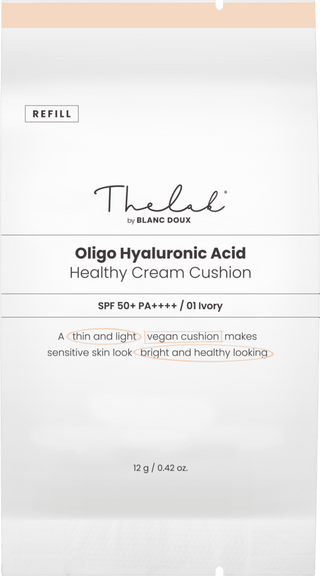 [THE LAB by BLANC DOUX] Oligo Hyaluronic Acid Healthy Cream Cushion Refill 1 IVORY - Diva Melody