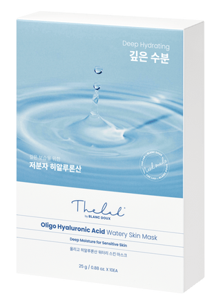 [THE LAB by BLANC DOUX] Oligo Hyaluronic Acid Watery Skin Mask 10p - Diva Melody