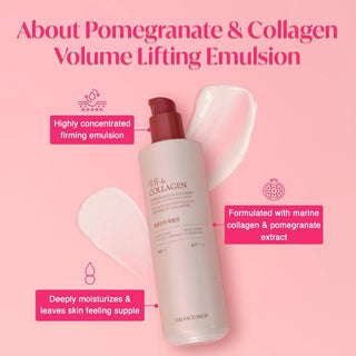 [Thefaceshop] POMEGRANATE AND COLLAGEN VOLUME LIFTING EMULSION 140ml - Diva Melody