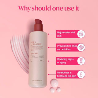 [Thefaceshop] POMEGRANATE AND COLLAGEN VOLUME LIFTING EMULSION 140ml - Diva Melody