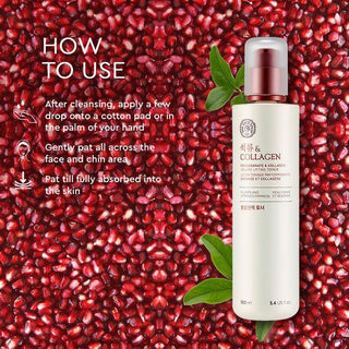 [Thefaceshop] POMEGRANATE AND COLLAGEN VOLUME LIFTING TONER 160ml - Diva Melody