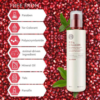 [Thefaceshop] POMEGRANATE AND COLLAGEN VOLUME LIFTING TONER 160ml - Diva Melody