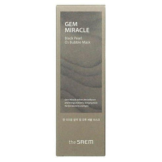[theSAEM] Gem Miracle Black Pearl 02 Bubble Mask 105g - Diva Melody