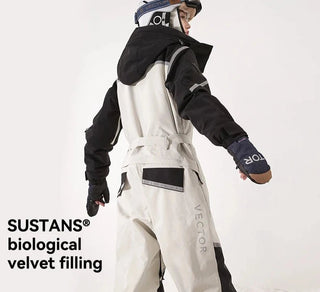 Thick Men Women One - Piece Ski Jumpsuit Outdoor Sports Snowboard Jacket Warm Jump Suit - Diva Melody