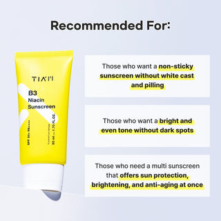 [Tiam] B3 Niacin Sunscreen 50ml - Diva Melody