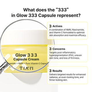 [TIAM] Glow 333 Capsule Cream 50ml - Diva Melody