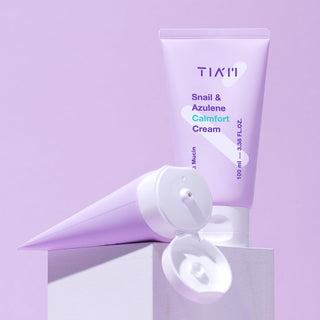 [TIAM] Snail & Azulene Calmfort Cream 100ml - Diva Melody