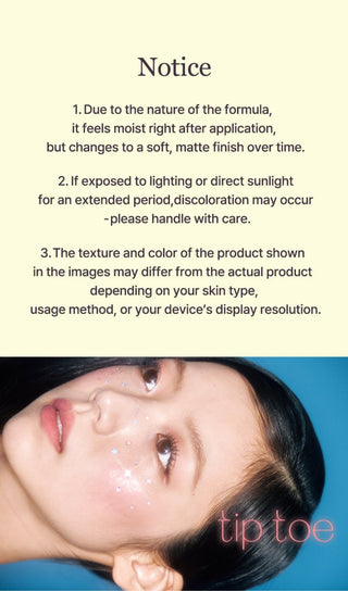 [Tiptoe] Blurlet Sorbet Tint 4ml - 6 Colors - Diva Melody