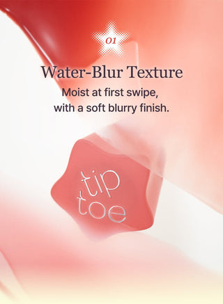 [Tiptoe] Blurlet Sorbet Tint 4ml - 6 Colors - Diva Melody