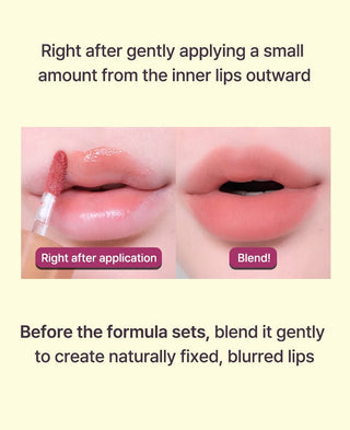 [Tiptoe] Blurlet Sorbet Tint 4ml - 6 Colors - Diva Melody