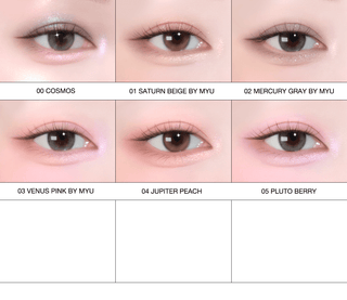 [Tiptoe] Wish Touch Eye Palette - 6 Colors - Diva Melody