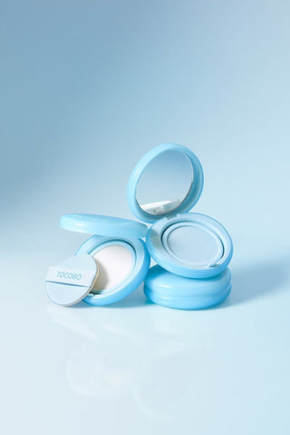 [Tocobo] Blur Finish Sun Cushion 01 COTTON BLUE 13g - Diva Melody