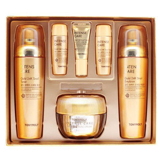 [TONYMOLY] Intense Care Gold 24K Snail Skincare Set of 3 - Diva Melody