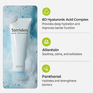 [Torriden] DIVE IN Low Molecular Hyaluronic Acid Cleansing Foam 150ml - Diva Melody